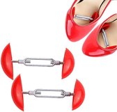 2 pièces rallonges de largeur réglable Comfy civières de chaussures Shapers chaussures pour femmes Embauchoirs