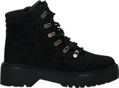 Supercracks dames veterboots - Zwart - Maat 39