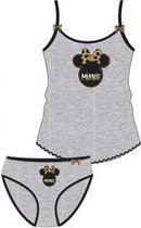Disney Minnie Mouse ondergoedset grijs/goud 1 set maat 104/110 (4/5 jaar)