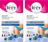 Veet Ontharingsstrips - Bikinilijn Sensitive - 16 stuks x2