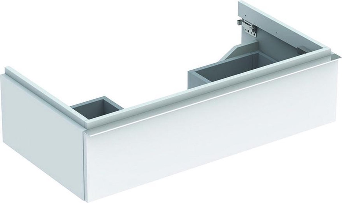 Geberit iCon wastafelonderkast 1 lade 89x24 cm, mat wit