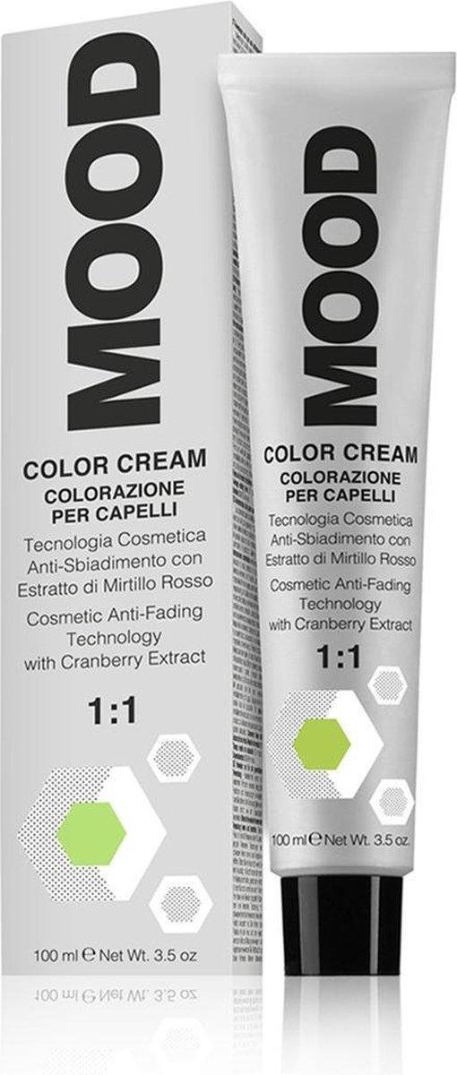 MOOD COLOR CREAM 5.01 LICHT NATUURLIJKE ASH BRUIN HAARVERF, 100 ML.
