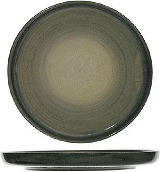 ASSIETTE À PAIN DESTINO D.GREEN D15.5CM