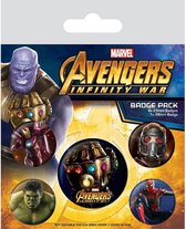 Avengers Infinity War - Badge Pack