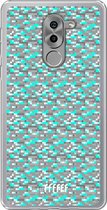 Honor 6X Hoesje Transparant TPU Case - Minecraft - Diamonds! #ffffff