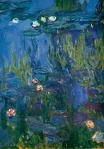 Claude Monet - Nympheas Kunstdruk 70x100cm