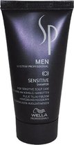 Wella SP Men Care Sensitive Shampoo-30 ml - Normale shampoo vrouwen - Voor Alle haartypes