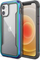 Raptic Shield Apple iPhone 12 Mini Hoesje Militair Getest Iridescent