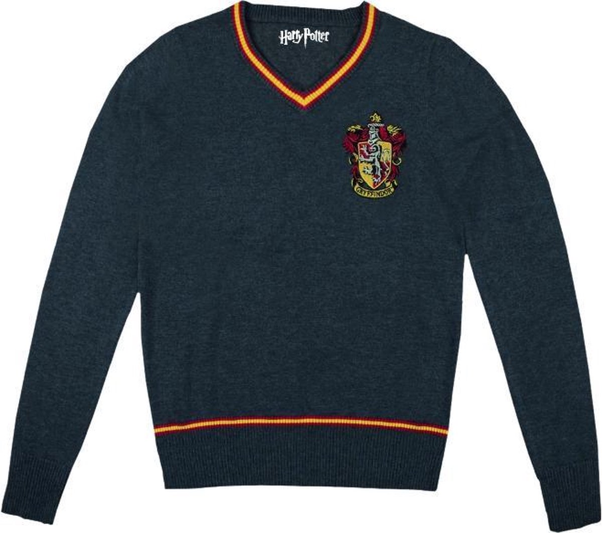 Harry Potter - Antraciet Heren Pullover Gryffindor L