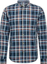 Tom Tailor Lange mouw Overhemd - 1021132 Blauw (Maat: M)