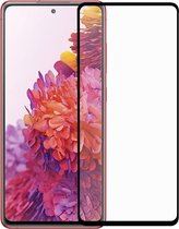 Full-Cover Tempered Glass - Geschikt voor Samsung Galaxy S20 FE Screen Protector - Zwart