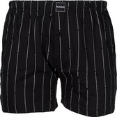 Suaque/Ginosanti heren boxershort wijd model Stripe - L - Zwart