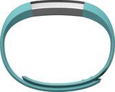 watchbands-shop.nl Bracelet en Siliconen - Fitbit Alta (HR) - Blauw/ Vert - Grand