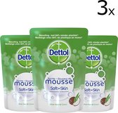 Dettol - Magic Foam - navulling Aloë Vera - 3 x 200 ml