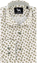 GENTS | Blumfontain Overhemd Heren Volwassenen print citrus 0690 Maat S 37/38