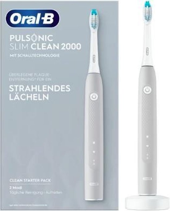 Oral-B Pulsonic Slim Clean 2000 - Elektrische tandenborstel - Volwassene  Sonische... | bol.com