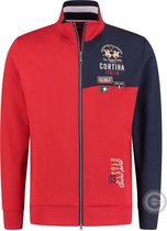 La Martina ® Sweatvest Cortina, Rood