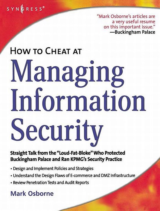 How to Cheat at Managing Information Security - cover