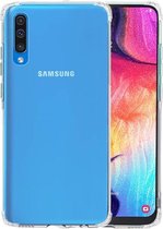 Schokbestendig Transparant TPU Hoesje voor Samsung Galaxy A50