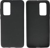 BackCover Hoesje Color Telefoonhoesje voor Huawei P40 Zwart