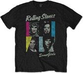 The Rolling Stones Heren Tshirt -L- Some Girls Zwart