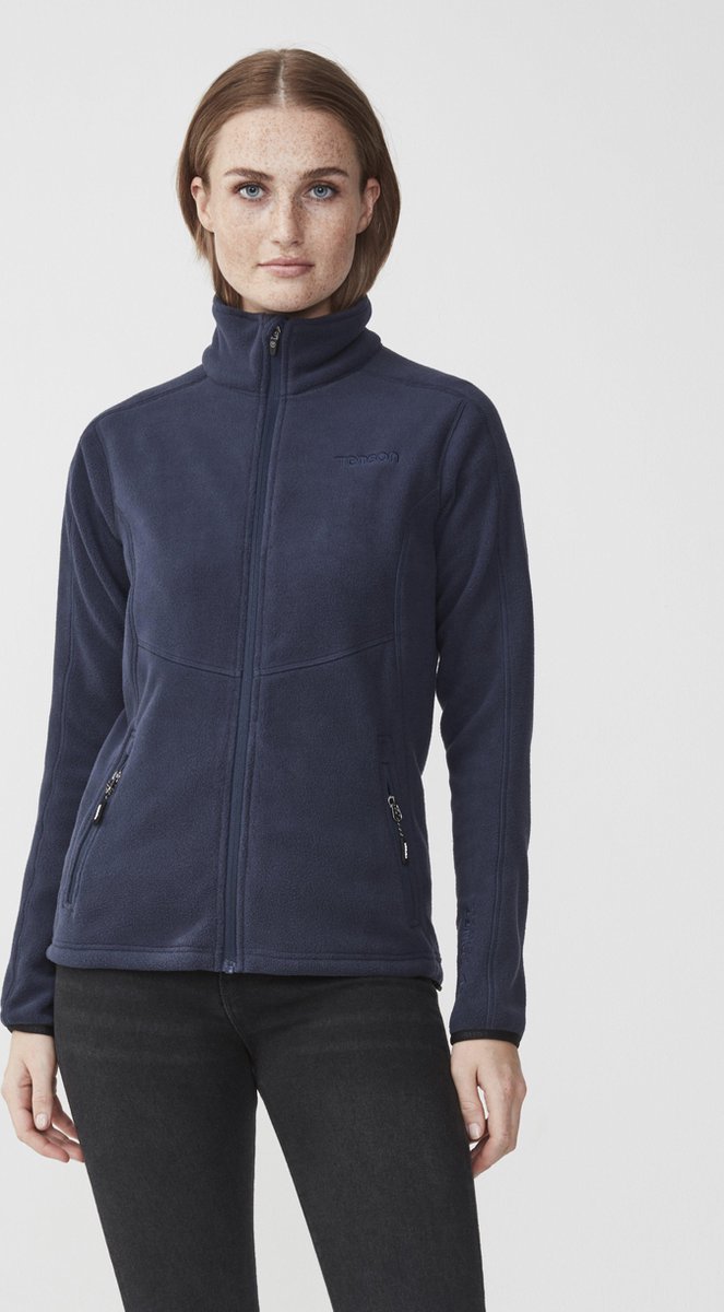 Tenson fleece outdoor vest Miracle donkerblauw