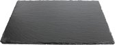 1x Leisteen serveerplanken/onderzetters 30 x 40 cm - Kaarsenplateaus - Hapjesplanken - Tapas - Kaasplankjes