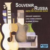 Souvenir of Russia: Duets for Violin and Guitar