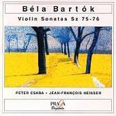 Bartok: Violin Sonatas no 1 & 2 / Csaba, Heisser