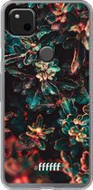 Google Pixel 4a Hoesje Transparant TPU Case - Ornament #ffffff