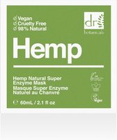 Dr Botanicals Hemp Infused Super Natural Enzyme Mask 50 ml Vrouwen Crème 1 stuk(s)