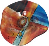 Sampaguita schaal hoedvorm - Fusion - Fruitschaal - Decoratie - Glas - Kunst - Handgemaakt - Interieur - Huis