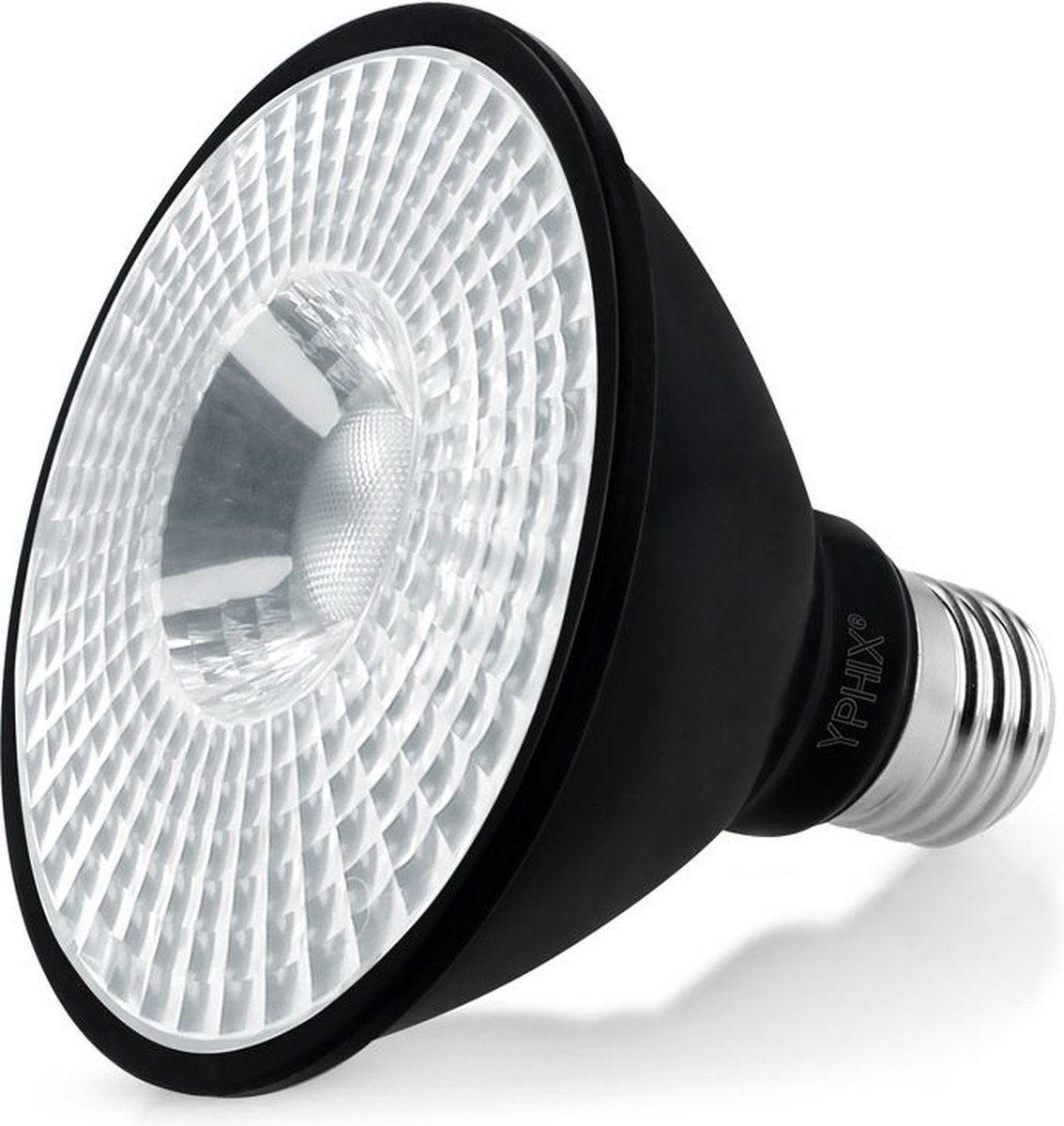 thermometer Anemoon vis duisternis E27 LED lamp Pollux Par 30 11W 3000K dimbaar zwart | bol.com