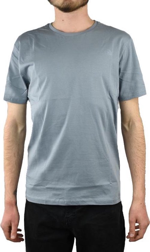 The North Face Simple Dome Tee TX5ZDK1, Mannen, Grijs, T-shirt, maat: XL