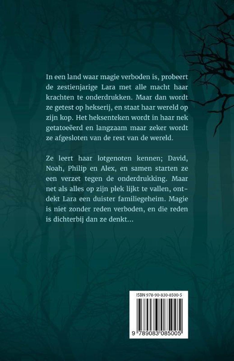 Boek met tekst en ISBN-barcode