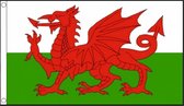 vlag Wales, Welsh, Welshe vlag 90x150cm Best Value
