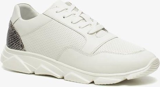 TwoDay leren dames dad sneakers - Wit - Maat 41 | bol.com