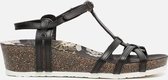 Panama Jack Charo Boulevard B1 sandalen met sleehak zwart - Maat 36