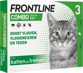 Frontline Combo Anti Vlooienmiddel en Tekenmiddel Kat - 3 Pipetten