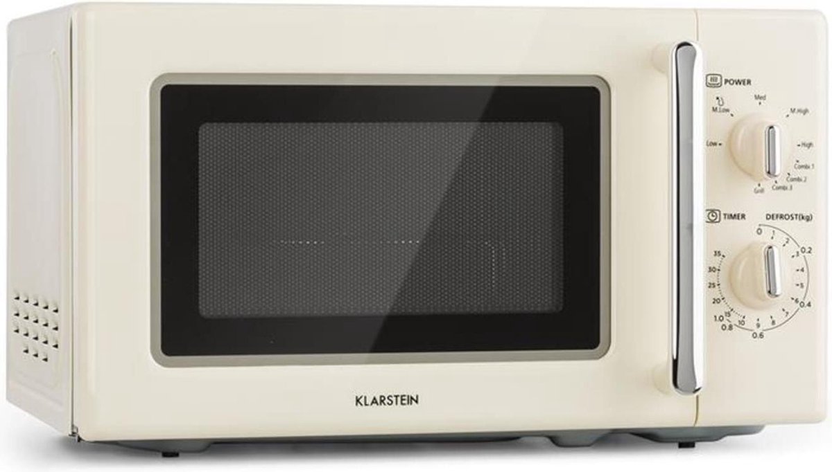 Caroline magnetron 20l 700 / 1000 W Ø256cm QuickSelect retro rood