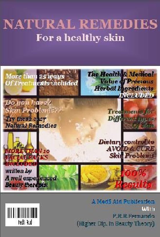 Health booklet - NATURAL REMEDIES For a healthy skin - cover