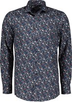 Casa Moda Overhemd - Regular Fit - Blauw - 4XL Grote Maten