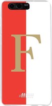 6F hoesje - geschikt voor Honor 9 -  Transparant TPU Case - Feyenoord - F #ffffff