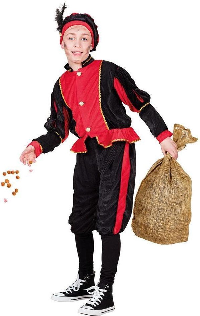 St. Kinderkostuum Piet 6 Ass. 4-6 Jaar