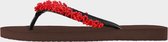 Uzurii Red Coral dames slippers, Coffee, maat: 37/38