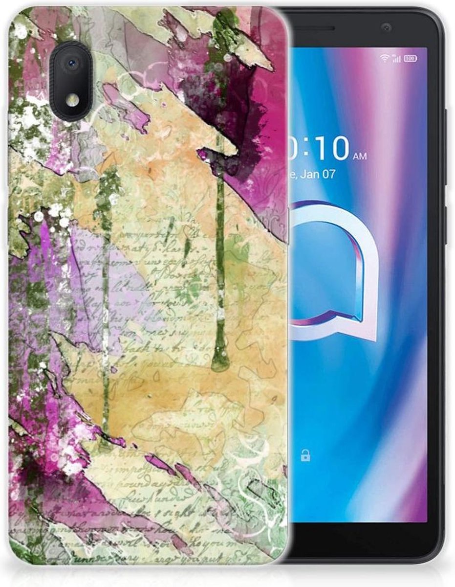 Hoesje maken Alcatel 1B (2020) Letter Painting