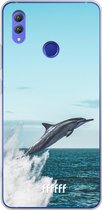 Honor Note 10 Hoesje Transparant TPU Case - Dolphin #ffffff