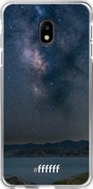 Samsung Galaxy J3 (2017) Hoesje Transparant TPU Case - Landscape Milky Way #ffffff