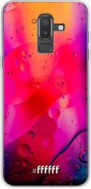 Samsung Galaxy J8 (2018) Hoesje Transparant TPU Case - Colour Bokeh #ffffff
