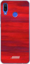 Huawei Nova 3 Hoesje Transparant TPU Case - Scarlet Canvas #ffffff